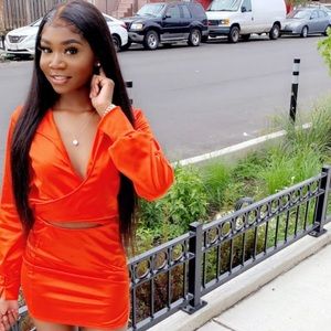 Two piece shirt and skirt set